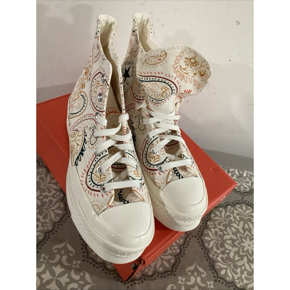 Converse Chuck Taylor® All Star® 70 Paisley High Top Sneaker Wmn 8 Men6